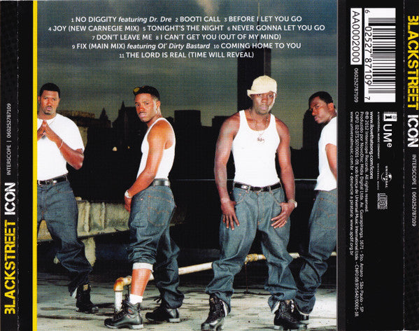 CD Blackstreet – Icon Nuevo pecintado