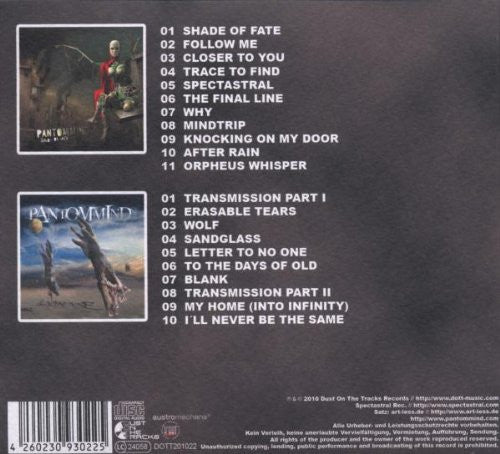 CD Pantommind – Shade Of Fate / Lunasense Nuevo precintado