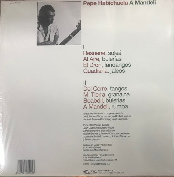 LP Pepe Habichuela – Un Mandeli nouvellement scellé