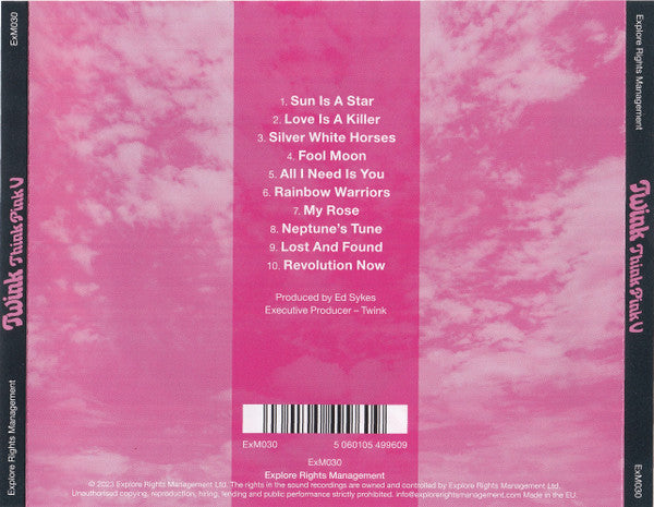 CD Twink – Think Pink V Nuevo precintado