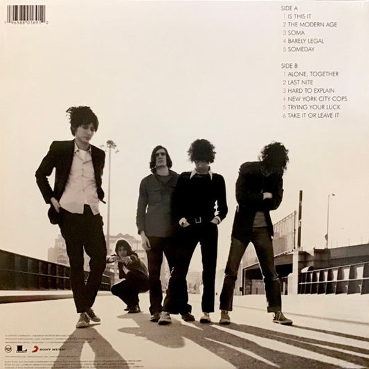 LP The Strokes - Is this it (Red vinyl) Nuevo precintado