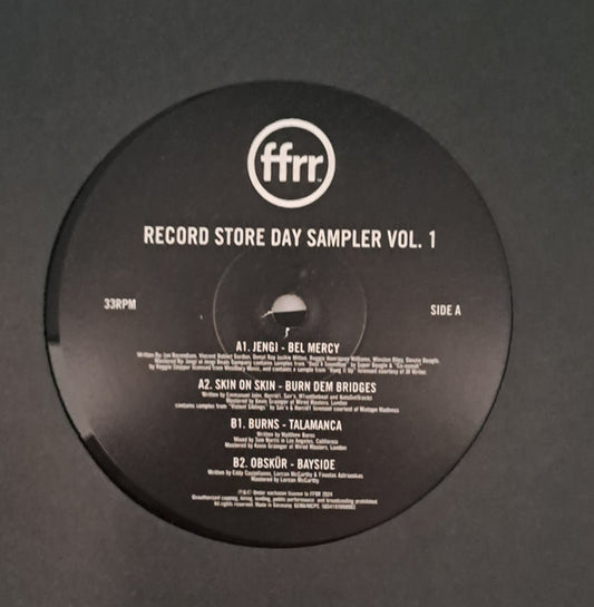 MAXISINGLE Various – Record Store Day Sampler Vol. 1 Nuevo precintado