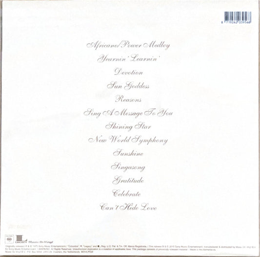 LP Earth, Wind & Fire – Gratitude Nuevo precintado
