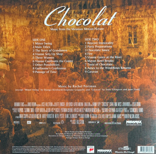 LP Banda Sonora - Rachel Portman – Chocolat Nuevo precintado