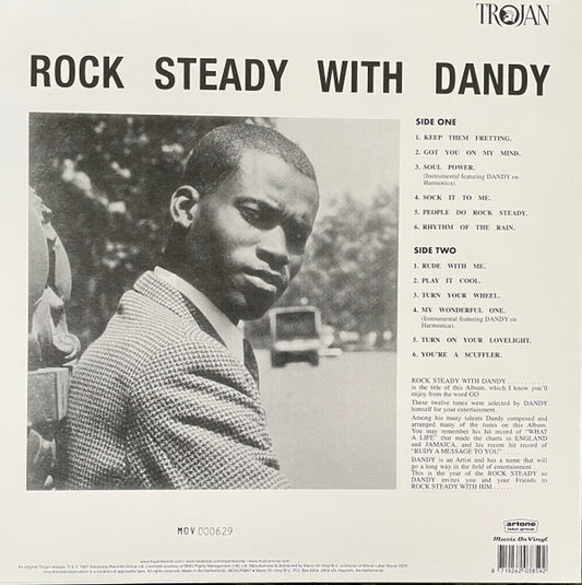 LP Dandy – Rock Steady With Dandy Nuevo precintado