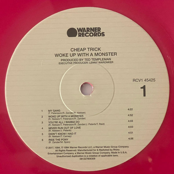 LP Cheap Trick – Woke Up With A Monster Nuevo precintado