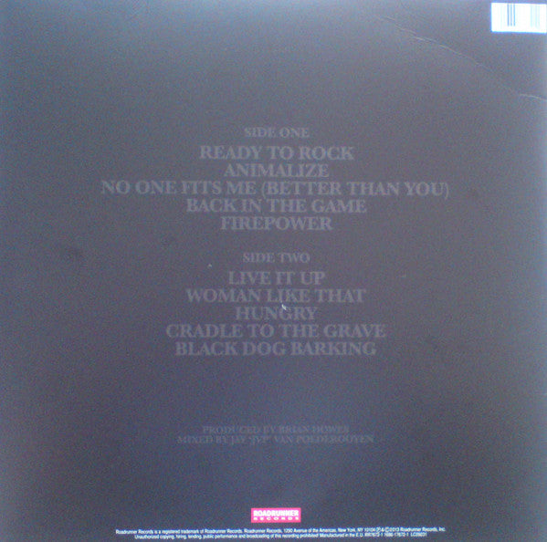 LP Airbourne – Black Dog Barking Nuevo precintado