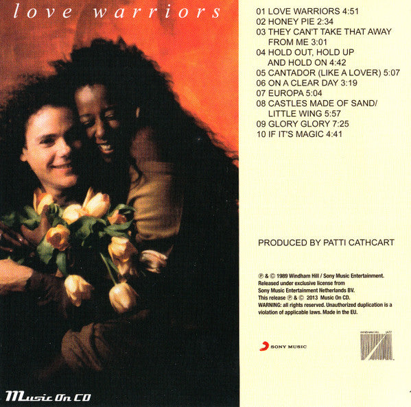 CD Tuck & Patti – Love Warriors Nuevo precintado