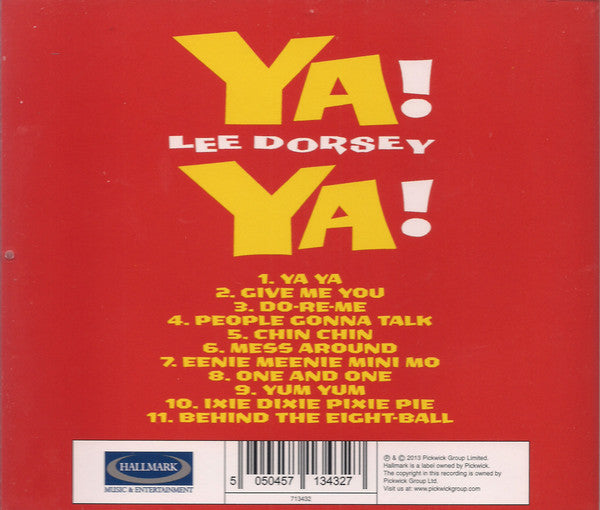 CD Lee Dorsey – Ya! Ya! Nuevo precintado