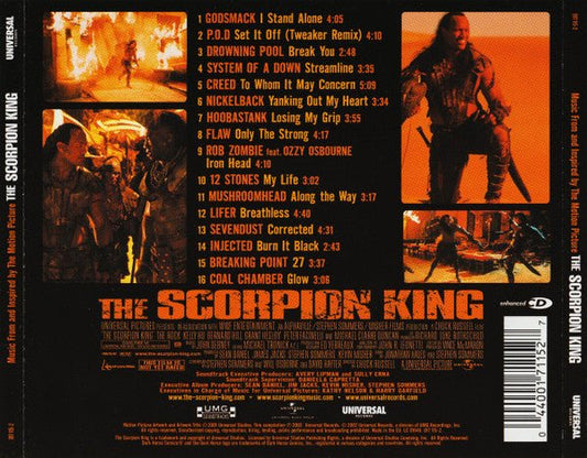 Banda Sonora V/A – The Scorpion King Nuevo precintado - DISCOS NAKASHA