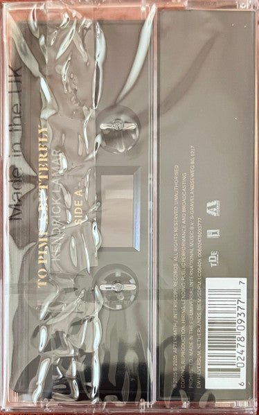 CASSETTE Kendrick Lamar – To Pimp A Butterfly Nuevo precintado - DISCOS NAKASHA
