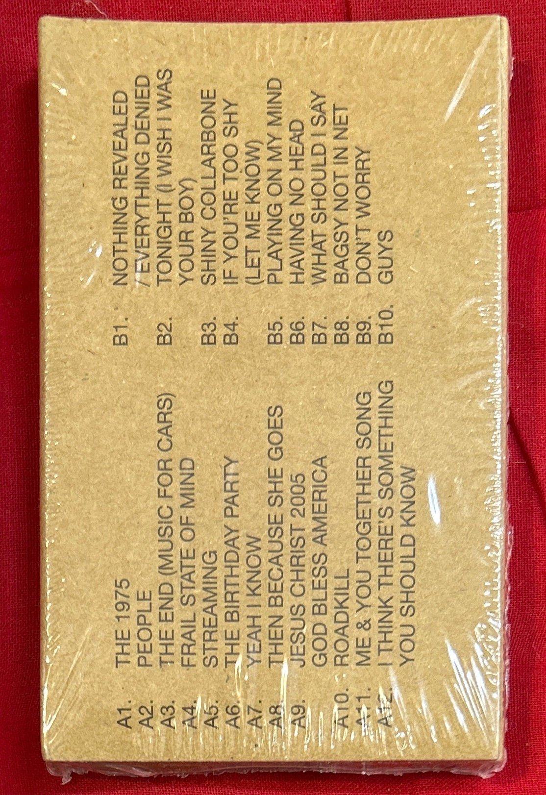 CASSETTE The 1975 – Notes On A Conditional Form Nuevo precintado - DISCOS NAKASHA