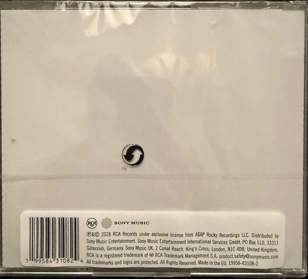 CD A$AP Rocky, Tim Burton – Don't Be Dumb Nuevo precintado - DISCOS NAKASHA