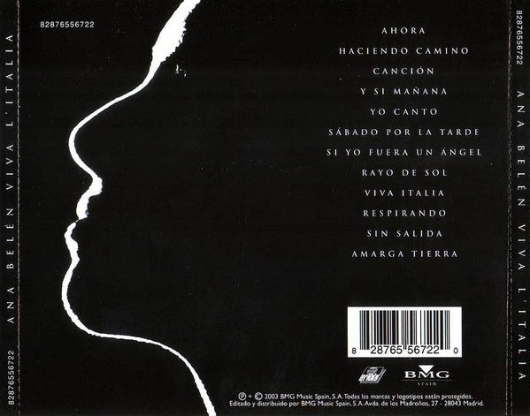 CD Ana Belén – Viva L'Italia 2ª Mano - DISCOS NAKASHA