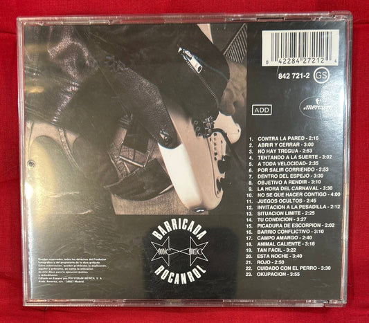 CD Barricada – Doble Directo (Barricada Rocanrol) 2ª Mano - DISCOS NAKASHA