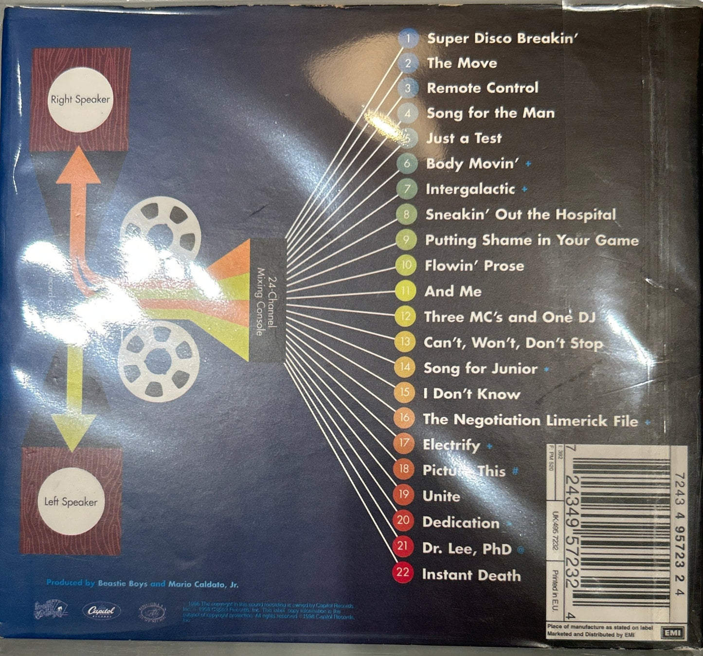 CD Beastie Boys – Hello Nasty 2ª Mano (Producto exclusivo recogida en tienda) - DISCOS NAKASHA