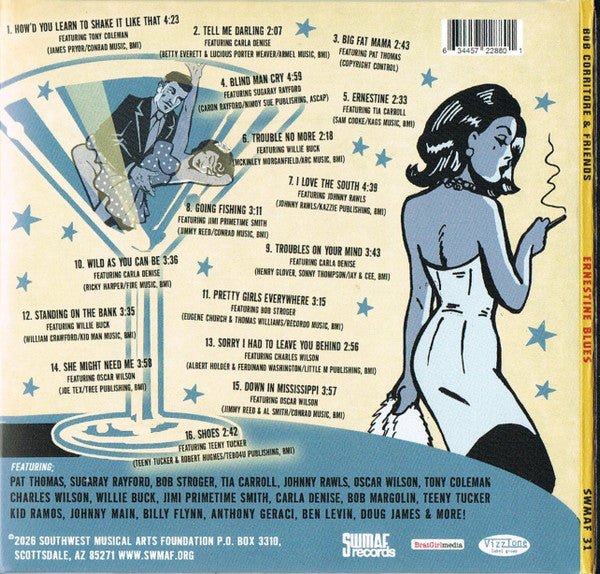 CD Bob Corritore And Friends – Ernestine Blues Nuevo precintado - DISCOS NAKASHA