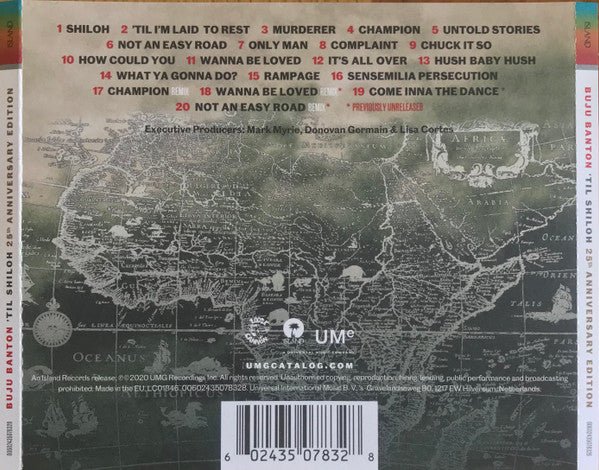 CD Buju Banton – 'Til Shiloh Nuevo precintado - DISCOS NAKASHA