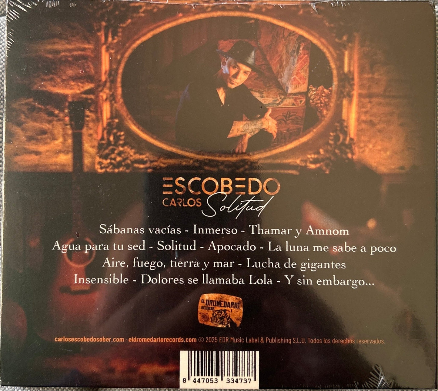 CD Carlos Escobedo – Solitud Nuevo precintado - DISCOS NAKASHA