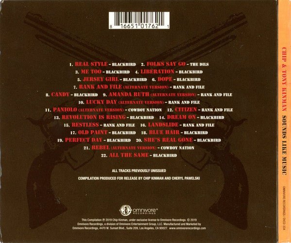 CD Chip & Tony Kinman – Sounds Like Music Nuevo precintado - DISCOS NAKASHA