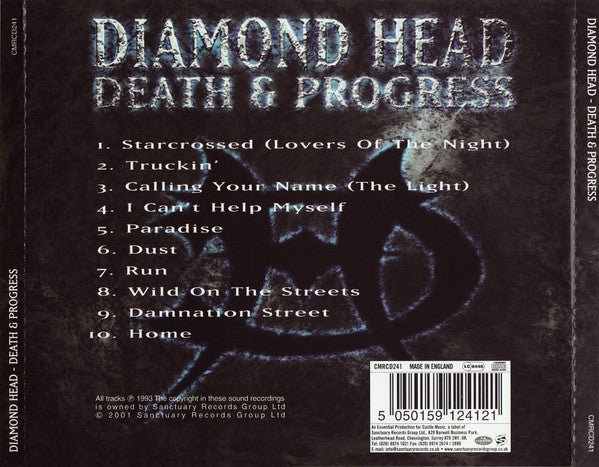 CD Diamond Head (2) – Death & Progress 2ª Mano - DISCOS NAKASHA