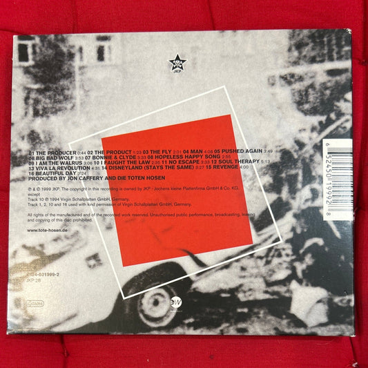 CD Die Toten Hosen – Crash-Landing 2ª Mano - DISCOS NAKASHA