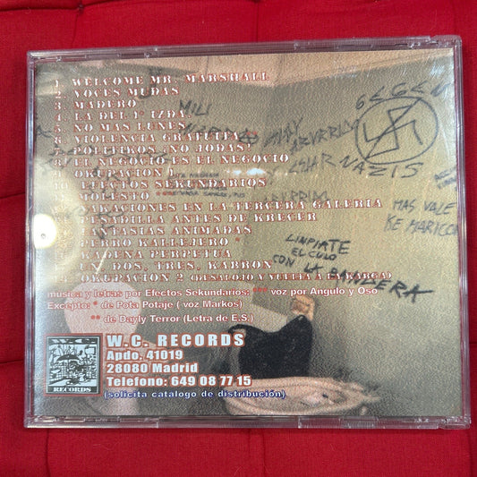CD Efectos Sekundarios – Punkamina 2ª Mano - DISCOS NAKASHA