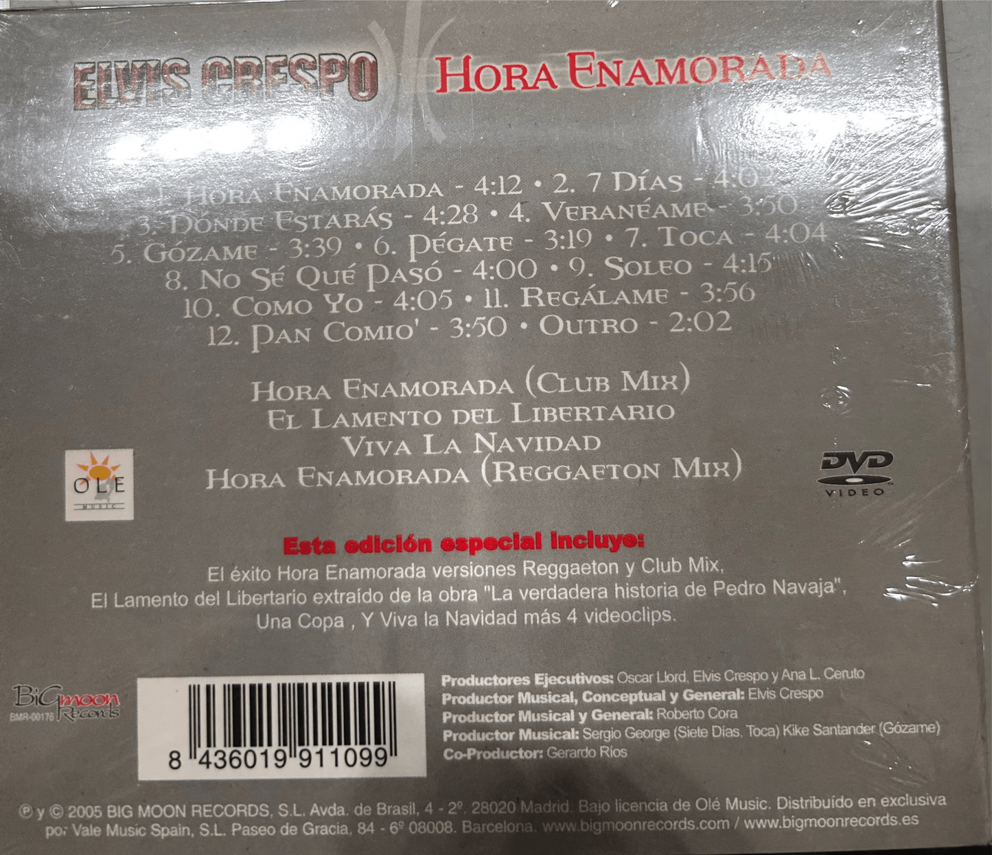 CD Elvis Crespo – Saborealo Nuevo precintado (Producto exclusivo recogida en tienda) - DISCOS NAKASHA