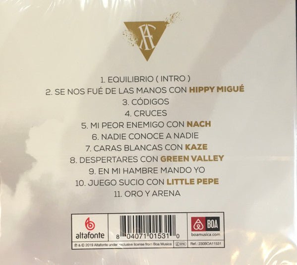 CD Falsalarma – Oro Y Arena Nuevo precintado - DISCOS NAKASHA