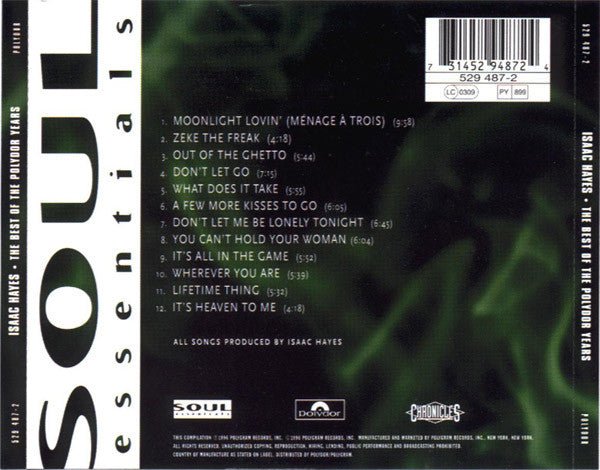 CD Isaac Hayes – The Best Of The Polydor Years Nuevo precintado - DISCOS NAKASHA