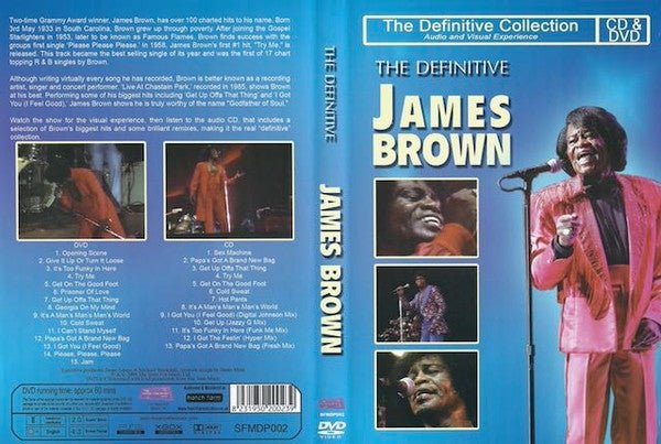 CD James Brown – The Definitive James Brown Nuevo precintado - DISCOS NAKASHA