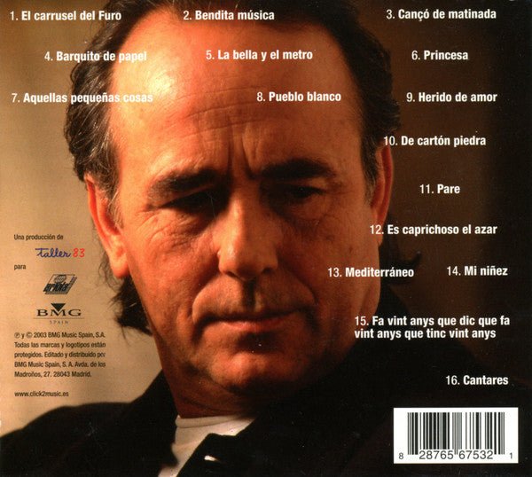 CD Joan Manuel Serrat – Serrat Sinfónico Nuevo precintado (Producto exclusivo recogida en tienda) - DISCOS NAKASHA