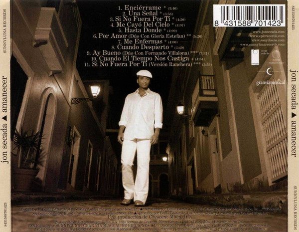 CD Jon Secada – Amanecer Nuevo precintado - DISCOS NAKASHA