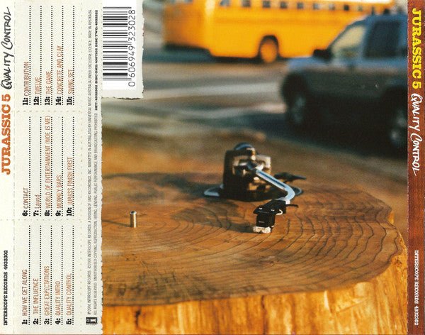 CD Jurassic 5 - Quality control Nuevo precintado - DISCOS NAKASHA