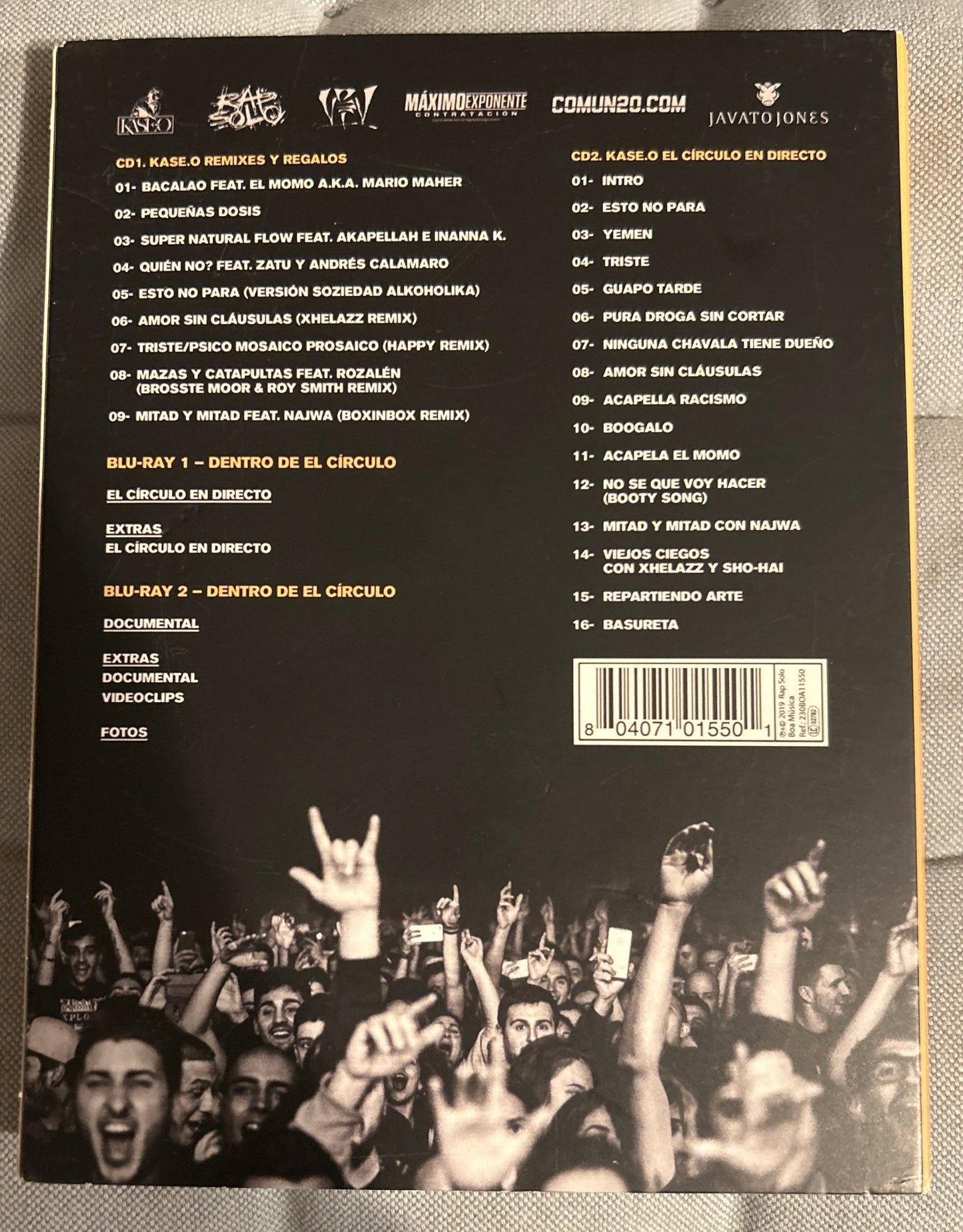 CD Kase.O – Dentro Del Circulo 2ª Mano - DISCOS NAKASHA