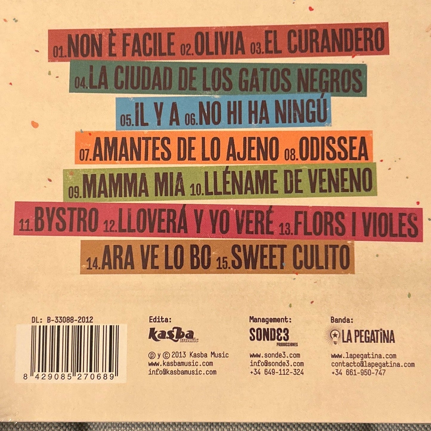 CD La Pegatina – Eureka! Nuevo precintado - DISCOS NAKASHA