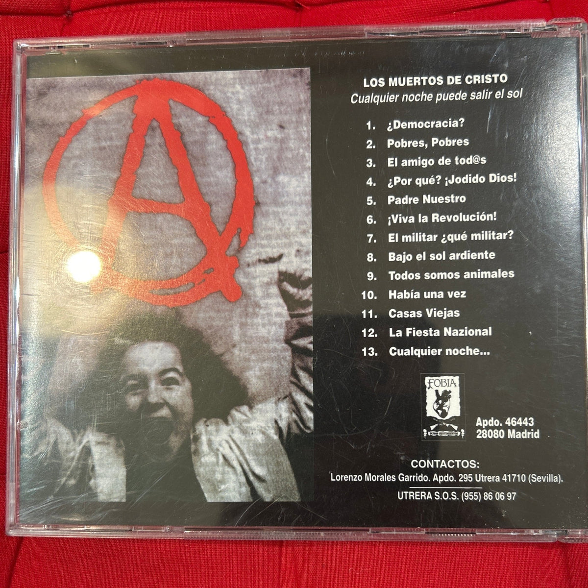 CD Los Muertos De Cristo – Cualquier Noche Puede Salir El Sol 2ª mano - DISCOS NAKASHA