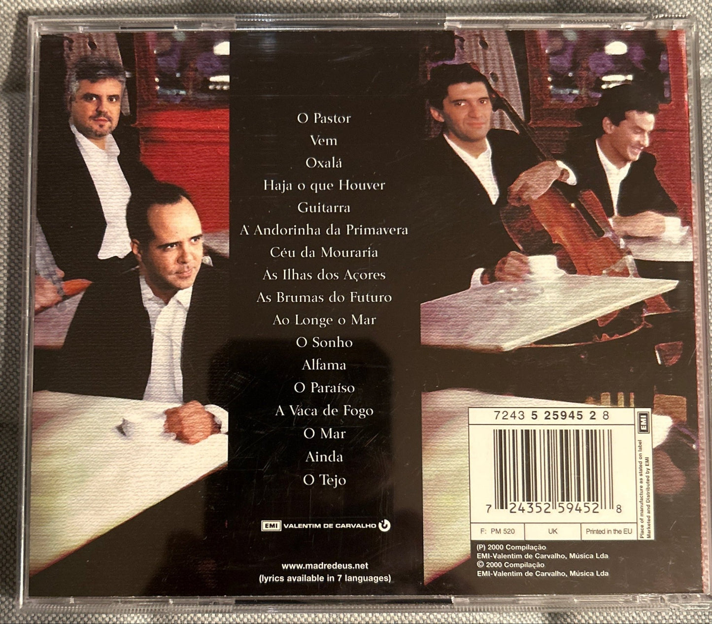 CD Madredeus – Antologia 2ª Mano - DISCOS NAKASHA