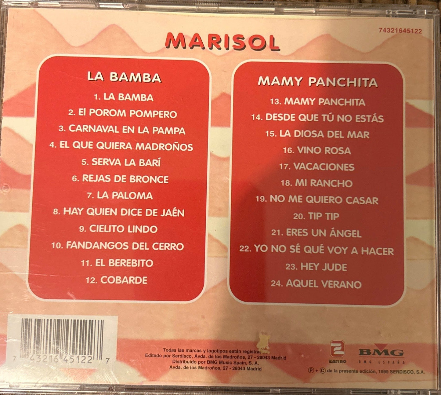CD Marisol – La Bamba + Mamy Panchita 2ª Mano - DISCOS NAKASHA