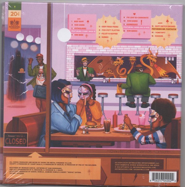 CD MF Doom – MM..Food Nuevo precintado - DISCOS NAKASHA