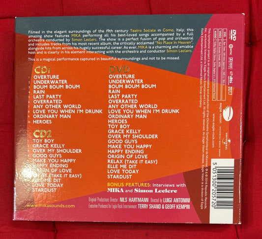 CD MIKA – Sinfonia Pop 2ª Mano - DISCOS NAKASHA