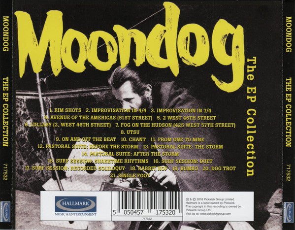 CD Moondog – The EP Collection Nuevo precintado - DISCOS NAKASHA