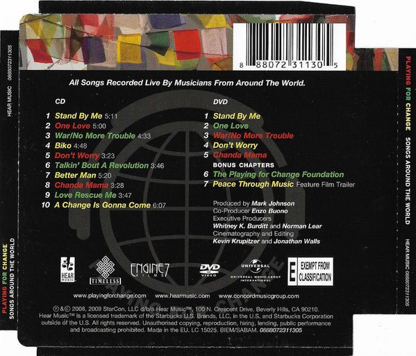 CD Playing For Change – Songs Around The World 2ª mano - DISCOS NAKASHA