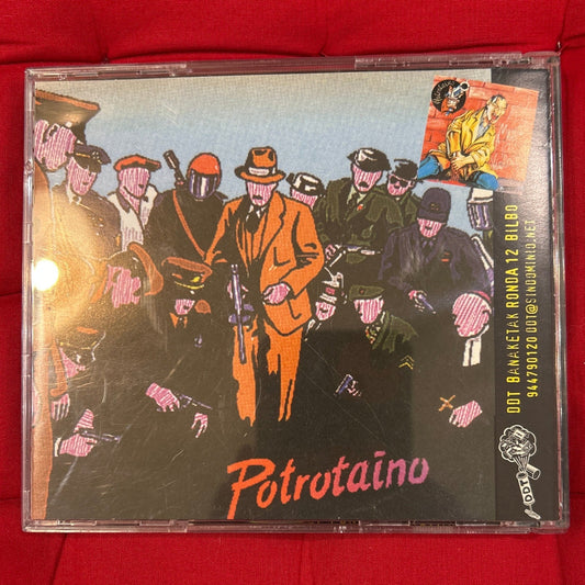 CD Potrotaino – Muerte Al Violador + Potrotaino 2ª Mano - DISCOS NAKASHA