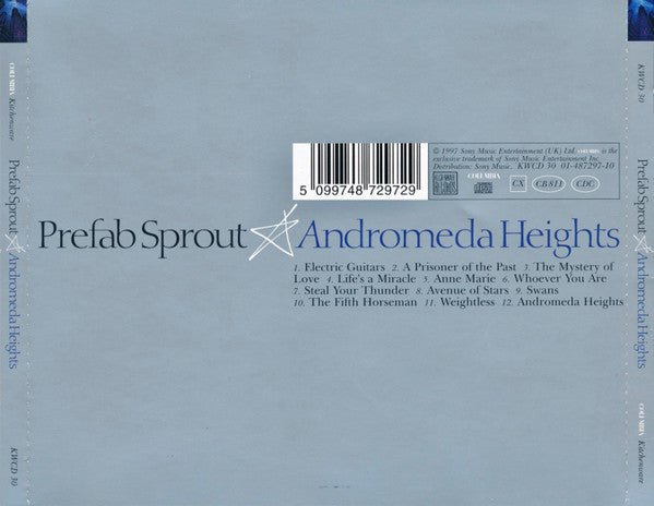 CD Prefab Sprout – Andromeda Heights Nuevo precintado (Producto exclusivo recogida en tienda) - DISCOS NAKASHA