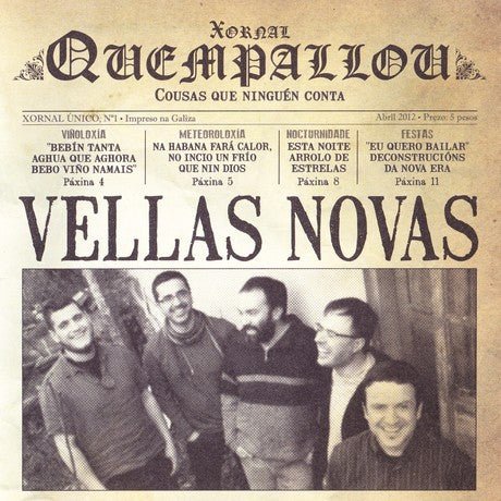 CD Quempallou – Vellas Novas Nuevo precintado - DISCOS NAKASHA