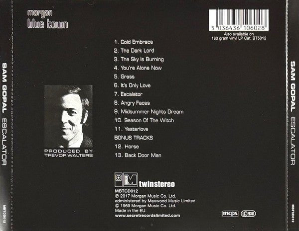CD Sam Gopal – Escalator Nuevo precintado - DISCOS NAKASHA