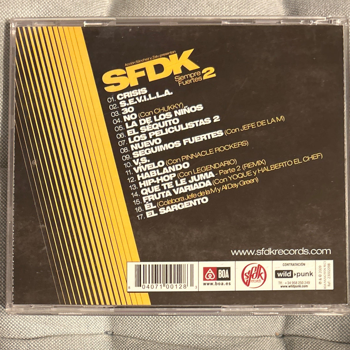 CD SFDK – Siempre Fuertes 2 2ª Mano - DISCOS NAKASHA