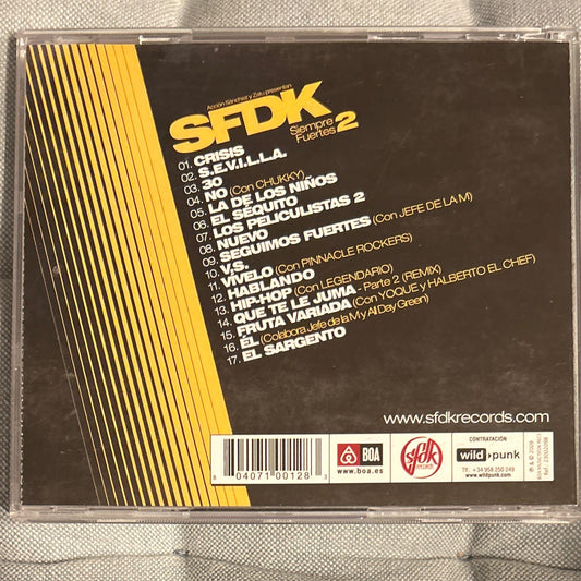CD SFDK – Siempre Fuertes 2 2ª Mano - DISCOS NAKASHA