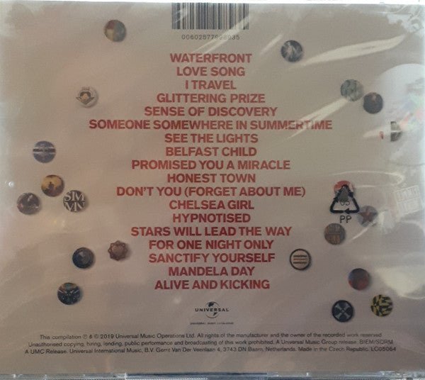 CD Simple Minds – 40: The Best Of 1979-2019 Nuevo precintado - DISCOS NAKASHA